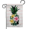 thumbnail image 1 of G135565-BO Tropical Pineapple Floral Double-Sided Decorative Garden Flag, Multi Color, 1 of 1