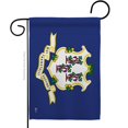 thumbnail image 1 of G142507-BO 13 x 18.5 in. Connecticut American State Garden Flag with Double-Sided Horizontal House Decoration Banner Yard Gift, 1 of 1