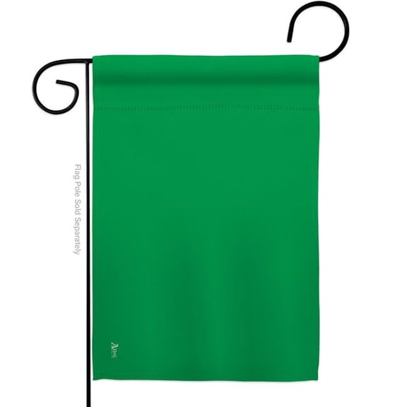 G142999-BO Green Novelty Merchant 13 x 18.5 in. Double-Sided Decorative Horizontal Garden Flags for House Decoration Banner Yard Gift
