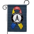 thumbnail image 1 of G158655-BO 13 x 18.5 in. Support Space Force Troops Garden Flag with Armed Forces Double-Sided Decorative Vertical Flags House Decoration Banner Yard Gift, 1 of 1