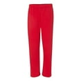 thumbnail image 1 of Gildan G183 Adult Heavy Blend Open-Bottom Pocket Sweatpant, S, RED, 1 of 2