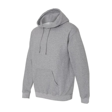 G185 GD 18500 8 OZ HVY BL FLC PO HD GRAPHITE HEATHER 4XL