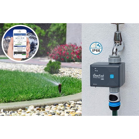 G1S Wireless Water Timer with Gateway Required, Smart Irrigation Controller for Garden