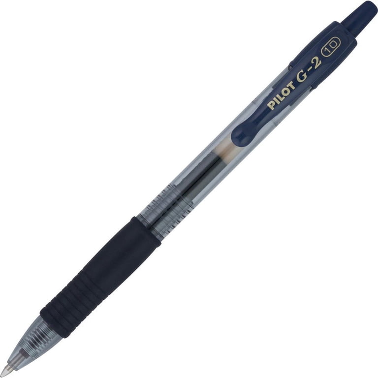 24 X 5 Star Red Roller Gel Pen Clear Barrel 1.0mm Tip 0.5mm Line