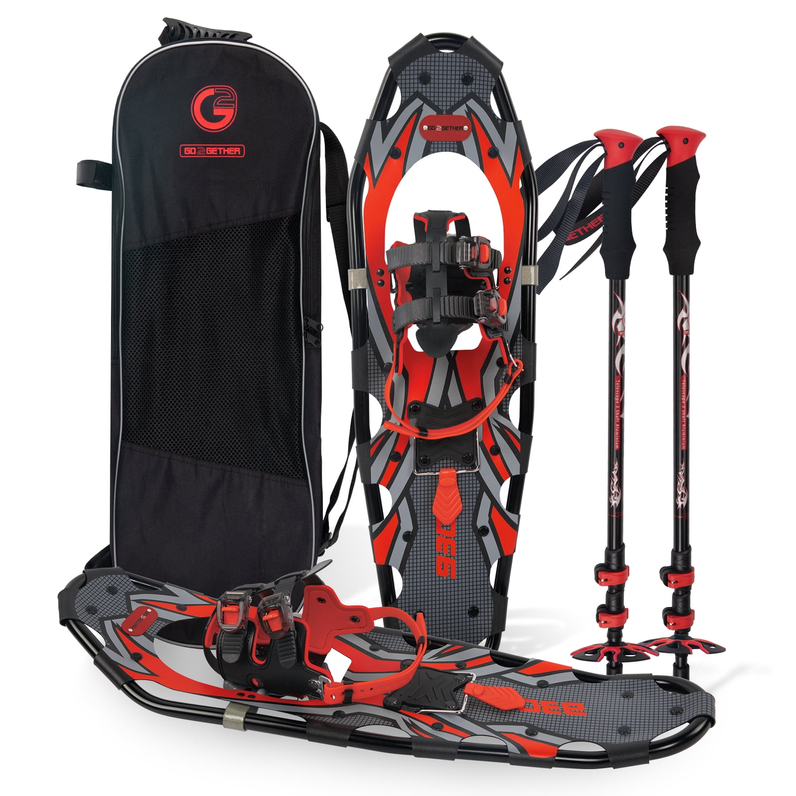 G2 30Inches Light Weight Snowshoes, with Special EVA Padded Ratchet