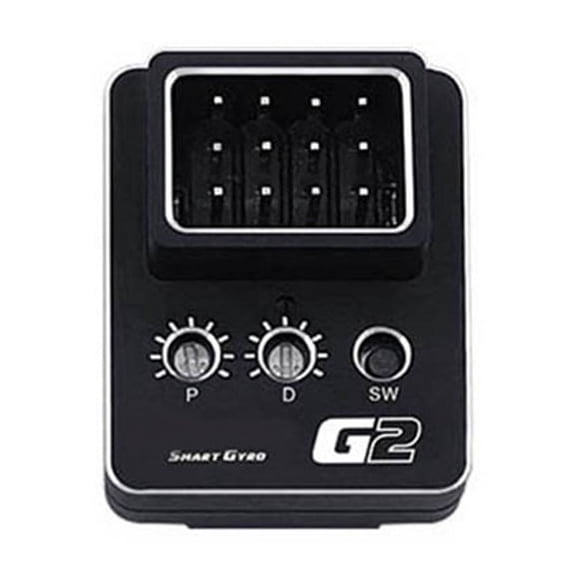 G2 Dual System Assisted Drift Car Gyroscope 8.4V High Voltage Suitable for 1/10 RC Remote Aluminum Case A