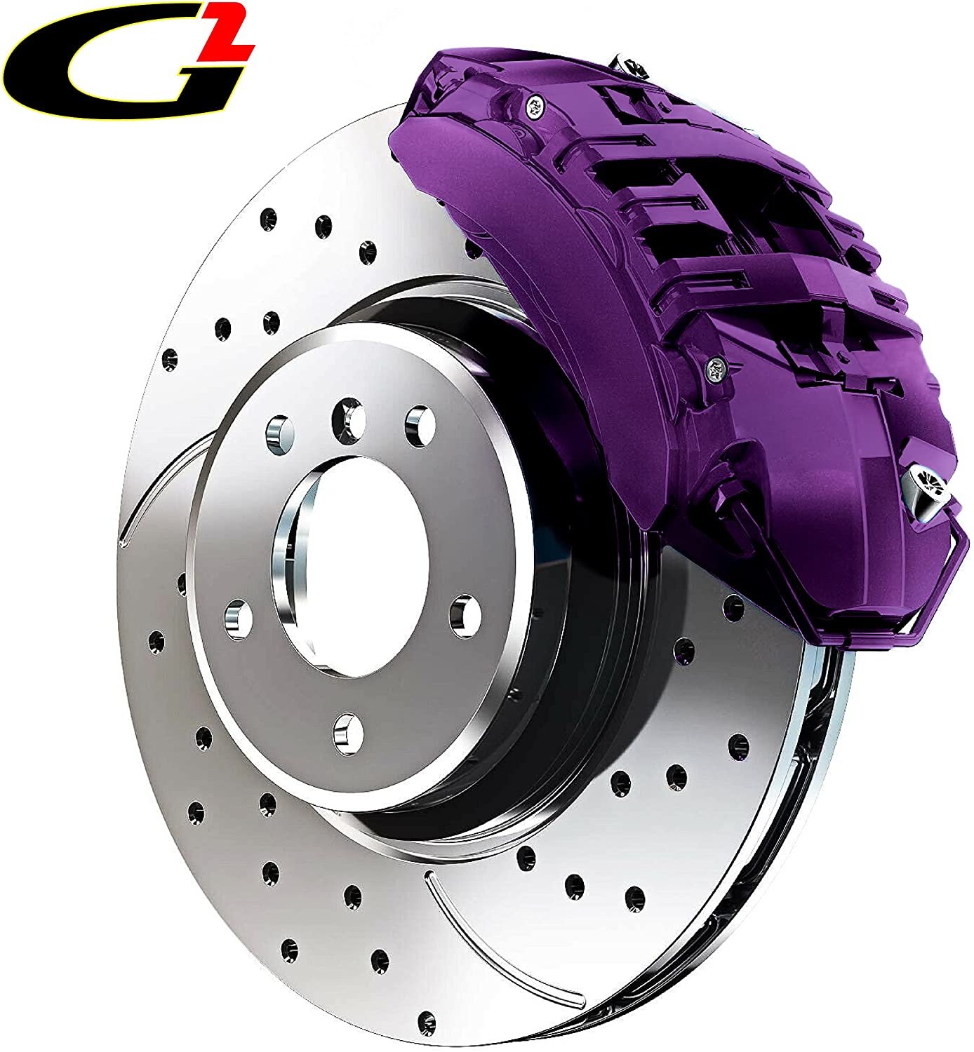 G2 High Temperature Brake Caliper Paint Kit High Gloss, Wear and Heat
