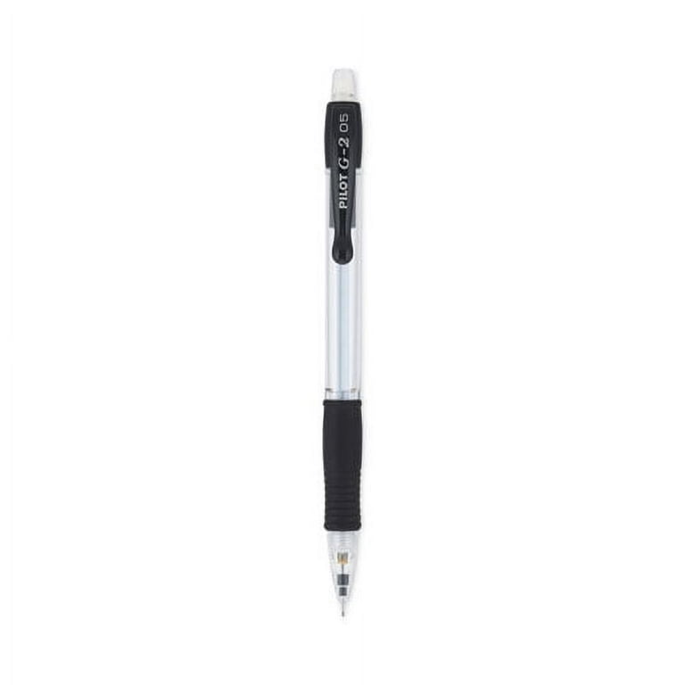 G2 Mechanical Pencil, 0.7 mm, HB (#2), Black Lead, Clear/Black Barrel, Dozen G2 Mechanical Pencil, 0.7 mm, HB (#2), Black Lead, Clear/Black Barrel, Dozen
