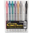 thumbnail image 1 of G2 Metallics Gel Pen, Retractable, Fine 0.7 Mm, Assorted Ink And Barrel Colors, 8/pack | Bundle of 5 Sets, 1 of 2