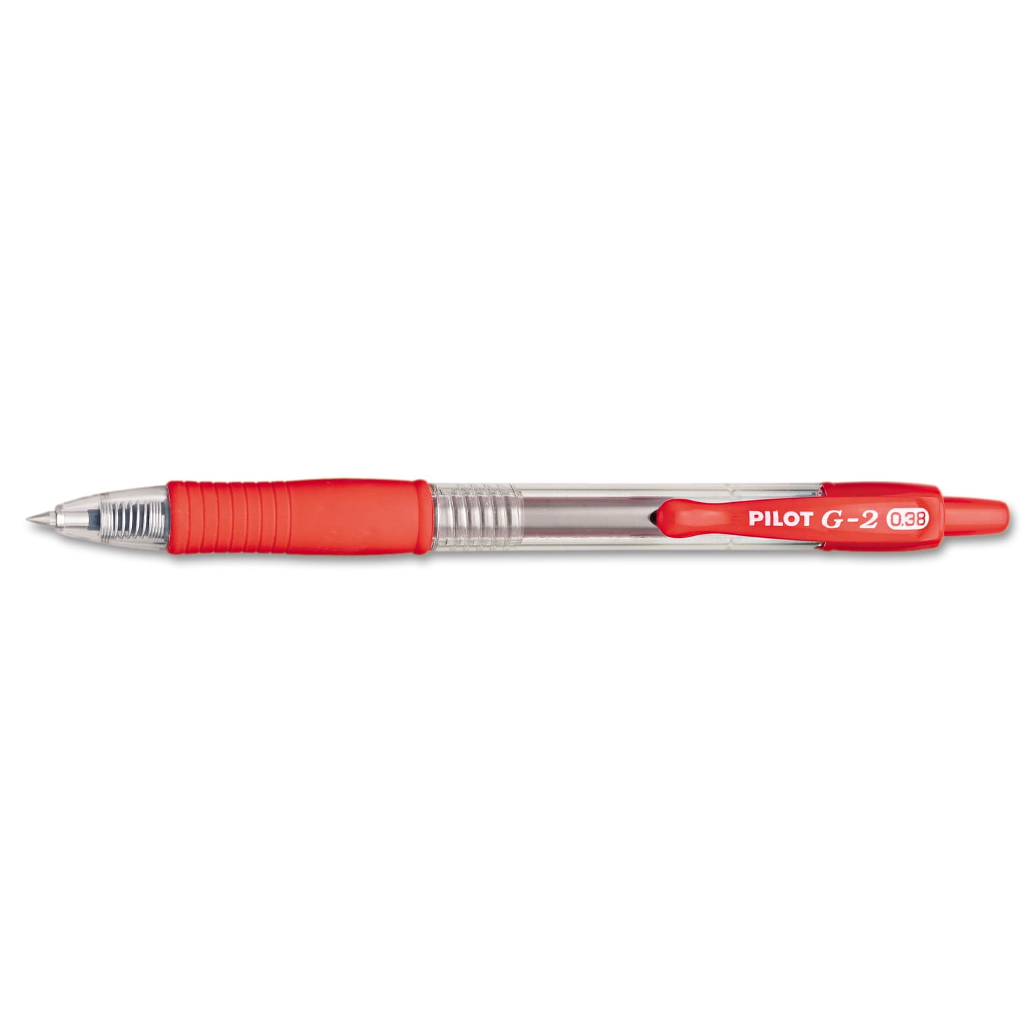 G2 Premium Gel Pen Convenience Pack, Retractable, Extra-Fine 0.38 Mm, Red Ink, Clear/red Barrel | Bundle of 5 Dozen