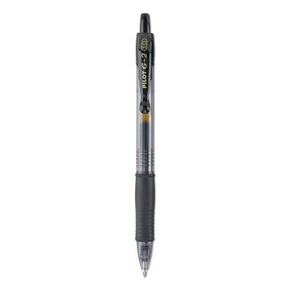 G2 Premium Gel Pen, Retractable, Bold 1 Mm, Black Ink, Smoke Barrel, Dozen | Bundle of 2 Dozen