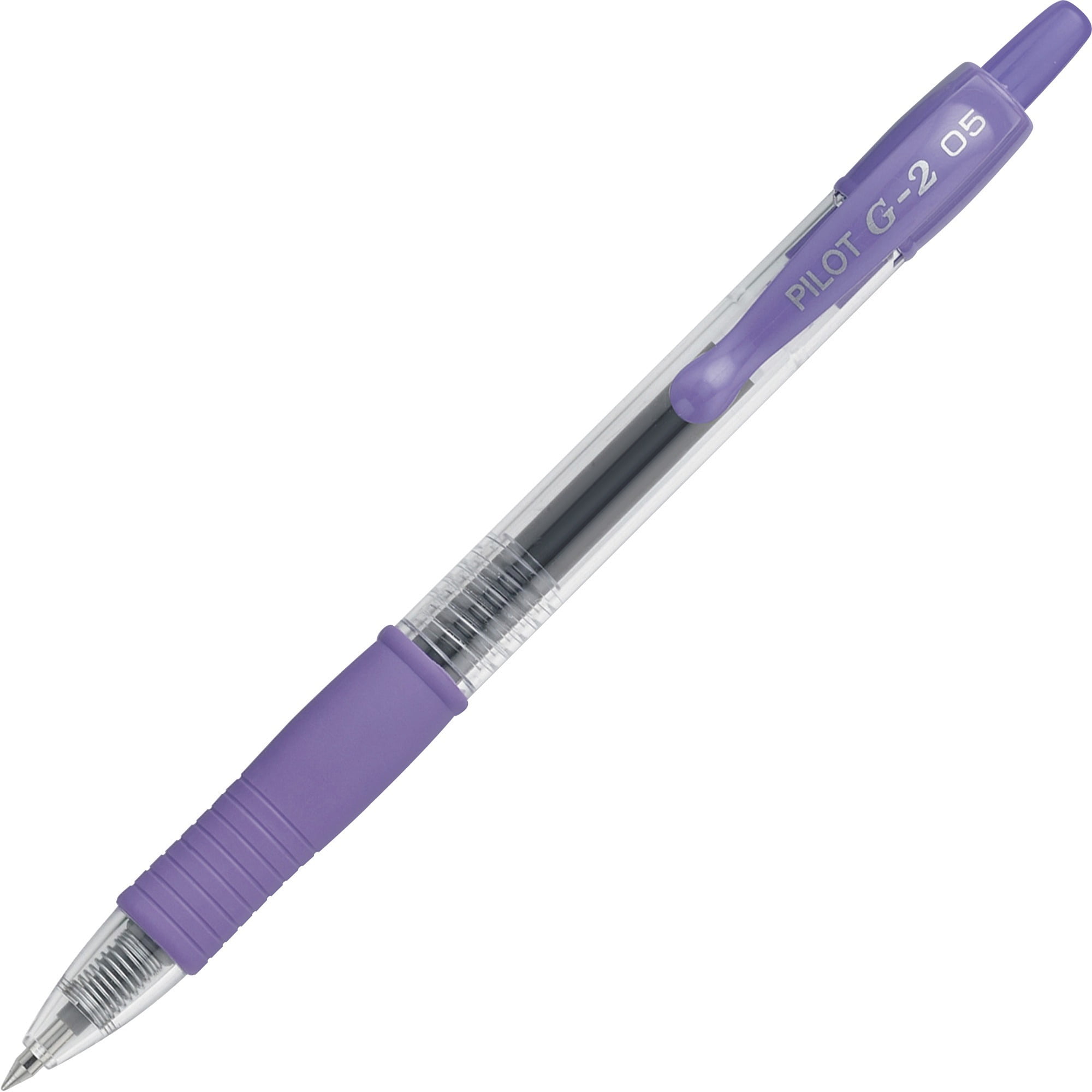 G2 Premium Gel Pen, Retractable, Extra-Fine 0.5 Mm, Purple Ink, Smoke Barrel, Dozen | Bundle of 5 Dozen
