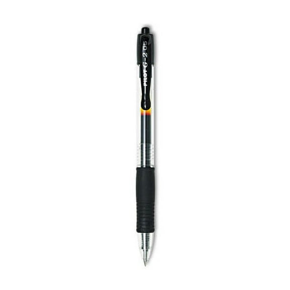 G2 Premium Gel Pen, Retractable, Extra-Fine 0.5 mm, Black Ink, Smoke Barrel, Dozen Bundle of 2 Dozen