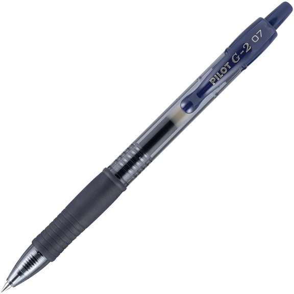 Pilot G2 Premium Retractable Gel Ink Pen, Navy Ink, .7mm, Dozen -PIL31187