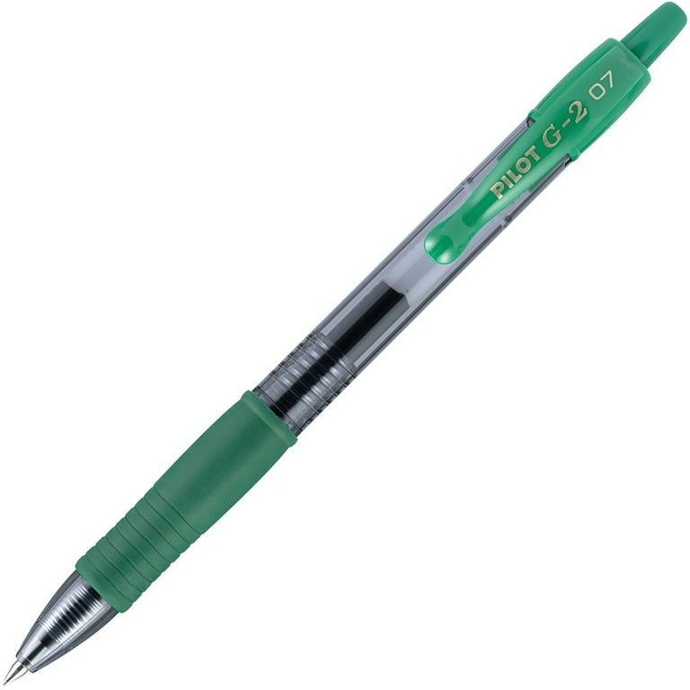 G2 Premium Gel Pen, Retractable, Fine 0.7 mm, Green Ink, Smoke/Green Barrel, Dozen G2 Premium Gel Pen, Retractable, Fine 0.7 mm, Green Ink, Smoke/Green Barrel, Dozen