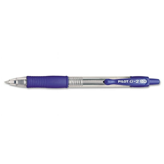 G2 Premium Retractable Gel Ink Pen, Blue Ink, Ultra Fine, Dozen