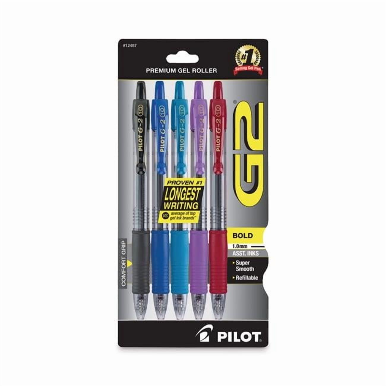 G2 Retractable Gel Pen, Multi Color