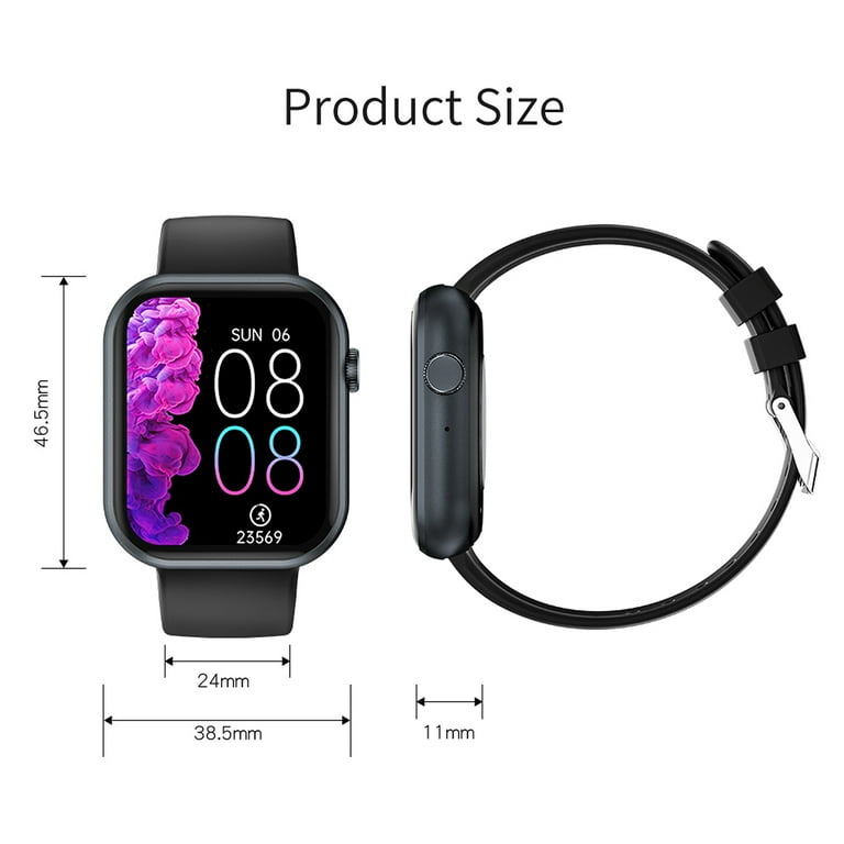 G20 1.83 inch men s and women s universal smartwatch color Touch screen Multiple Sports modes IP67 Waterproof suitable for Android iOS