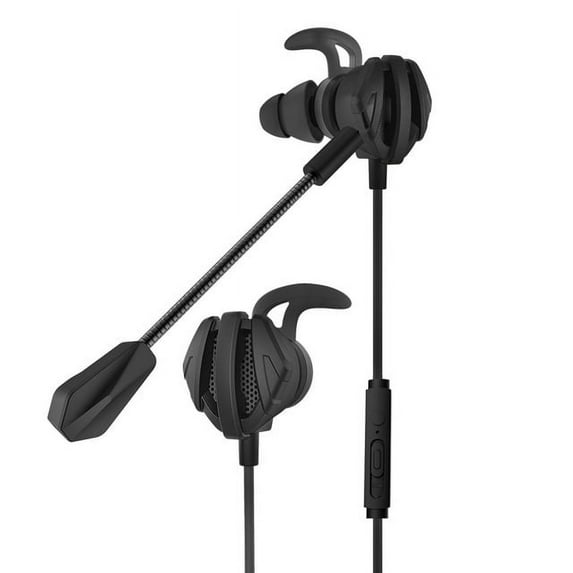 G20 Gaming Earphone, Wired Game Earphone with Mic Volume Control PC Gamer Earphones