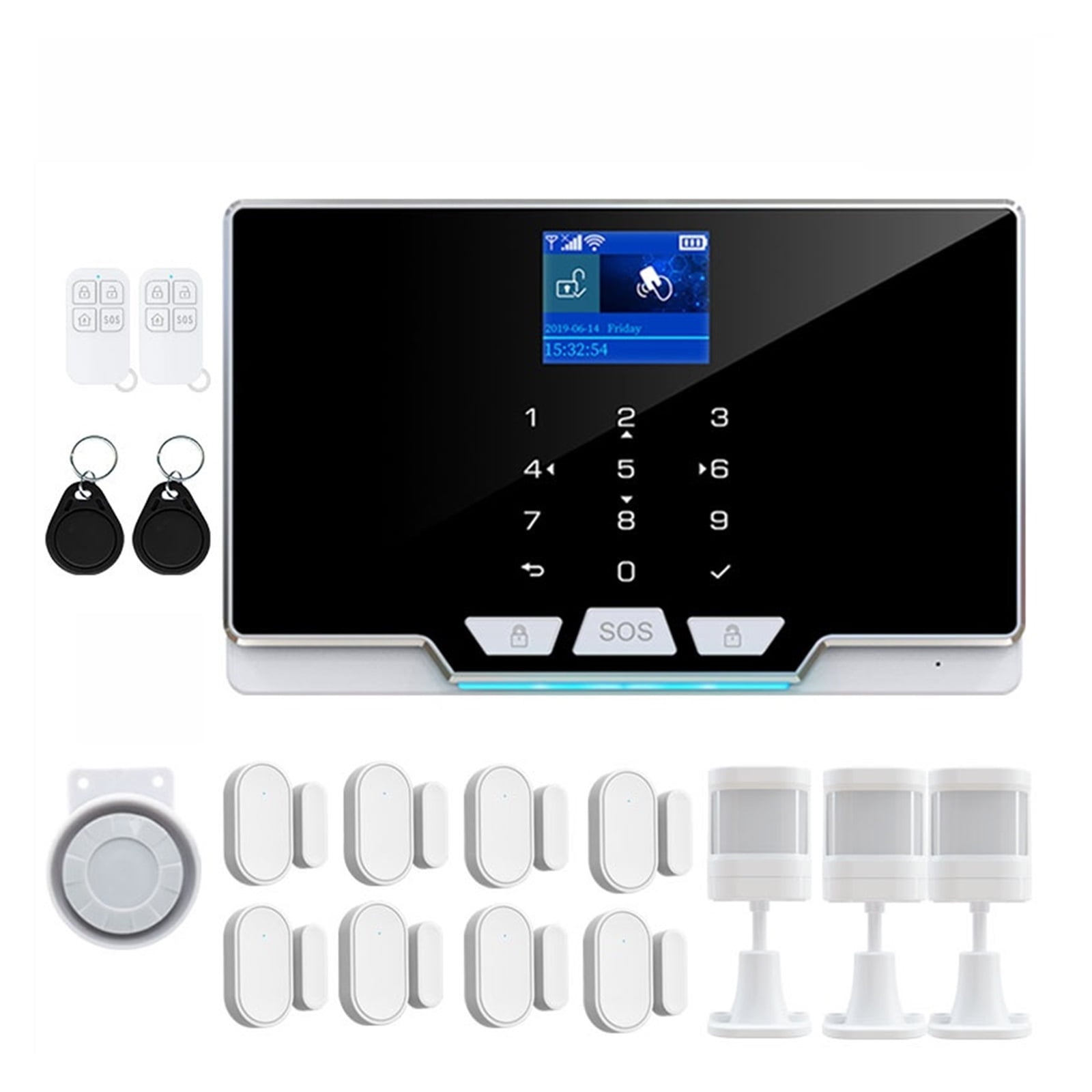 G20 Tuya Wireless Gsm Alarm Security System IP Camera New Door Motion