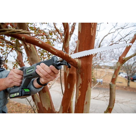 G20MAX 20V Reciprocating Saw Variable-Speed with 2.0Ah Battery & Charger, 1" Stroke Length, Tool-less Blade Clamp (GLRS20B)