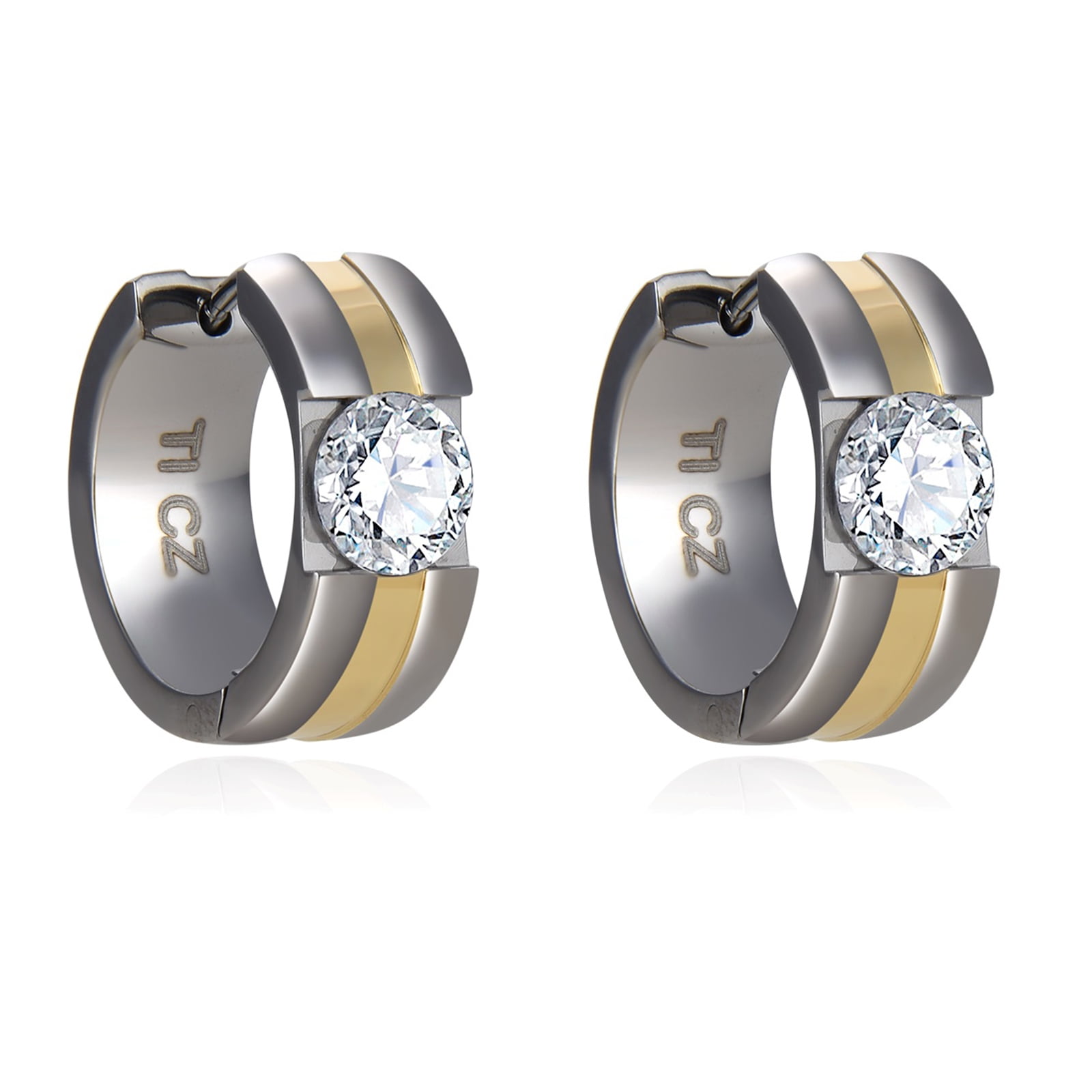 Titanium hoop earrings hotsell for sensitive ears