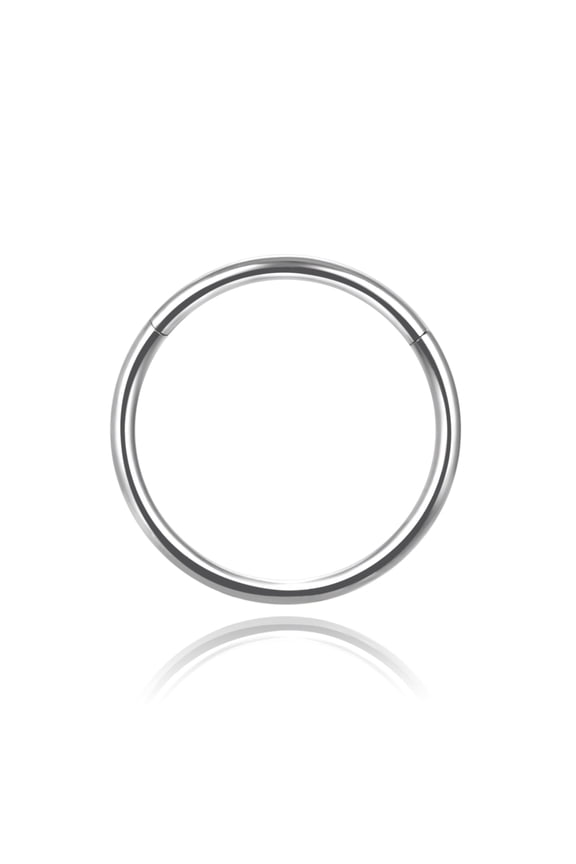 G23 Titanium Septum Clicker Nose Ring,Triple Double Open Stack Hoop Ring,Daith Helix Rook Conch Tragu Cartilage Piercing Jewelry