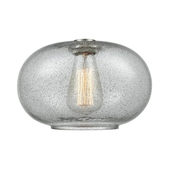 G247-Innovations Lighting-Gorham-Light Glass in Industrial Style-9.5 Inches Wide by 6 Inches High   Charcoal Finish