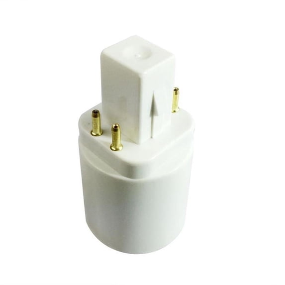 G24q 4 Pin 15mm To E27 E26 Screw Light LED Bulb·Lamp Hold Adapter G9R1
