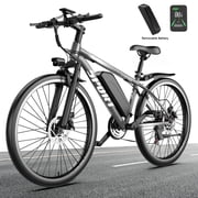 G26Electric Bike for Adults, 26 750W Peak Motor, 65 Miles 28MPH Ebike, 480Wh Battery Electric Bicycle for Adults 7 Speed Electric Bicycles Front Fork Suspension,UL2849