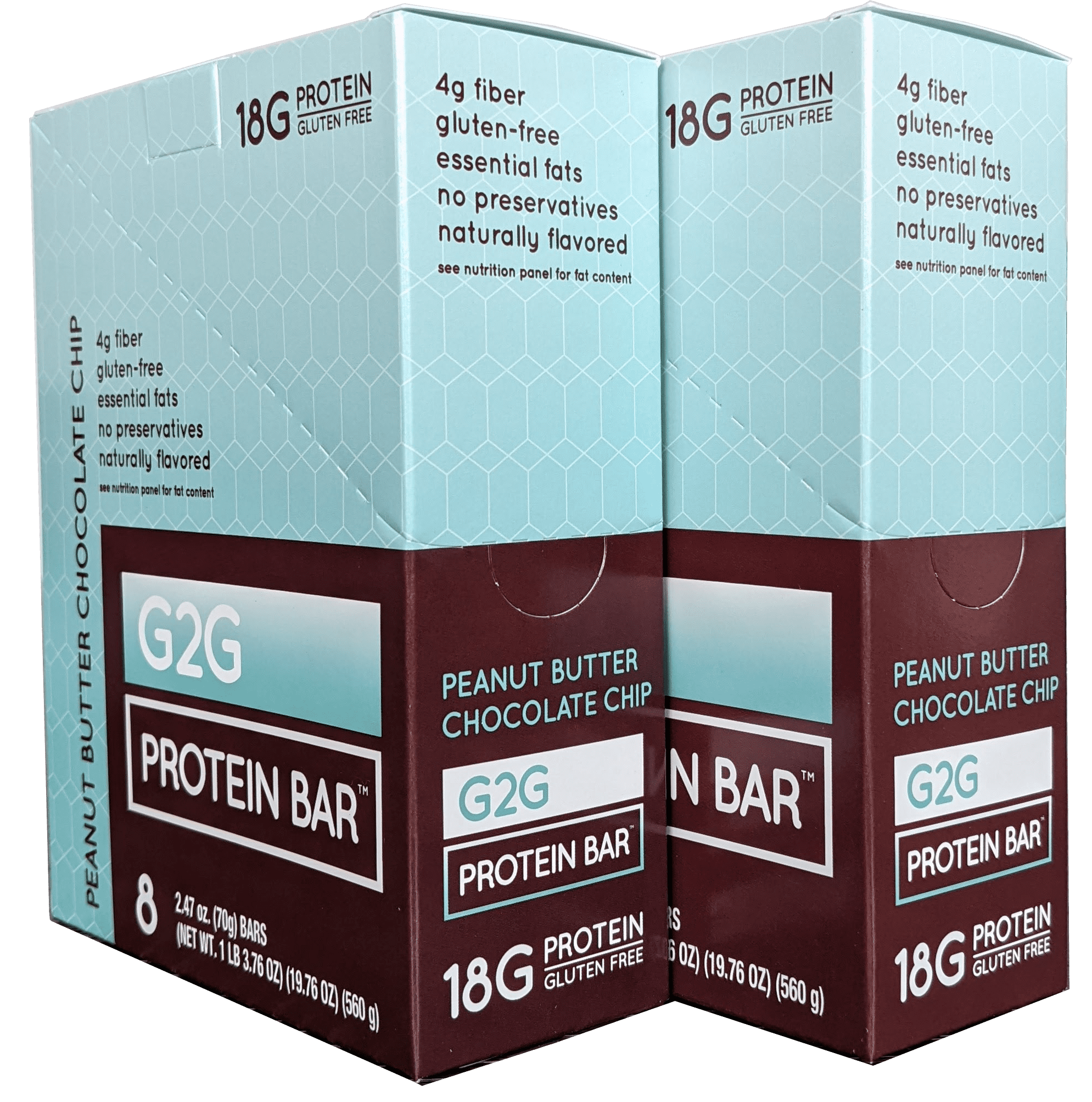 G2G Protein Bar, Peanut Butter Chocolate Chip, GlutenFree, Clean