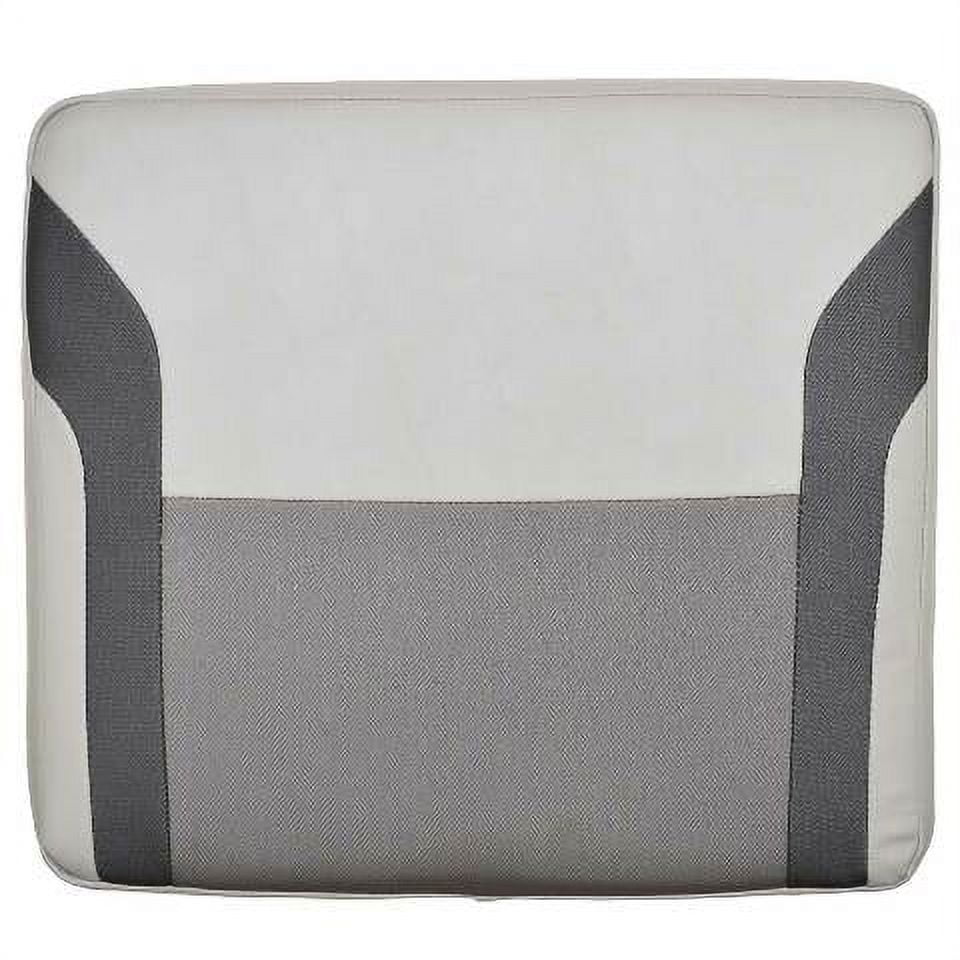 G3 Boat Lean Back Seat Cushion 73523177 Gray Wise Marine Seating