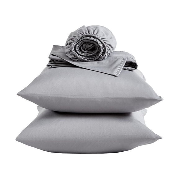 G3 Home 90058 Scarlet Sheet Set, Gray - Queen Size - 6 Piece