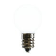 thumbnail image 1 of G30 Pure White Ceramic LED Bulb with E12 Nickel Base - 25 per Bag, 1 of 1