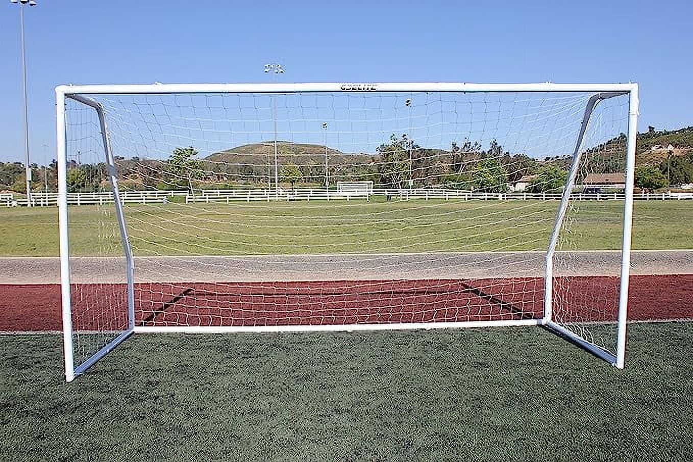 G3Elite Pro 7x5 Junior Youth Regulation Soccer Goal, (2) 3.5mm Net
