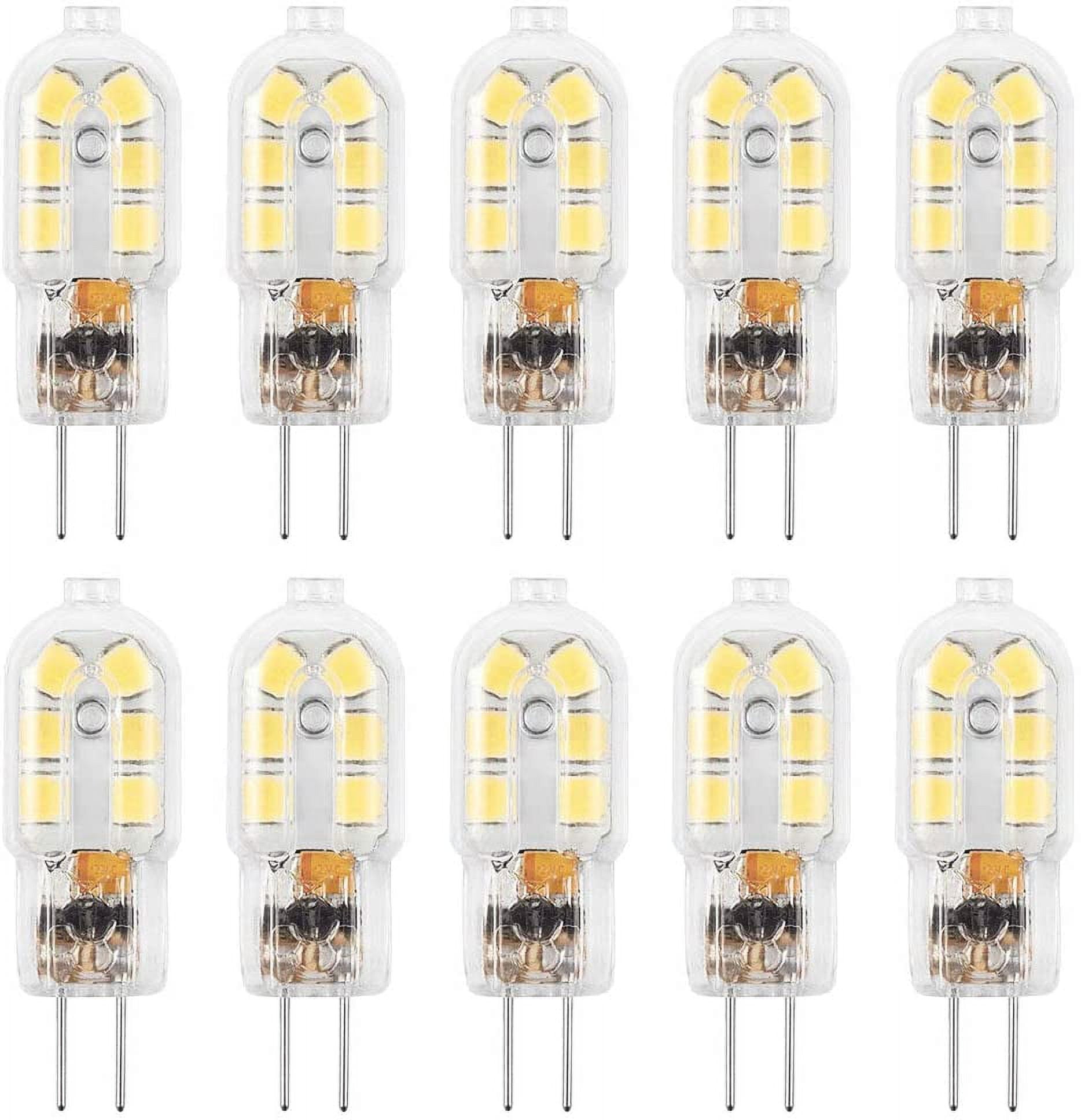 10X 12V G4 halogen bulb 5W/10W/20W/35W/50W light bulbs LED inserted indoor  lighting Globe Lot JC Bi-Pin beads crystal lamps