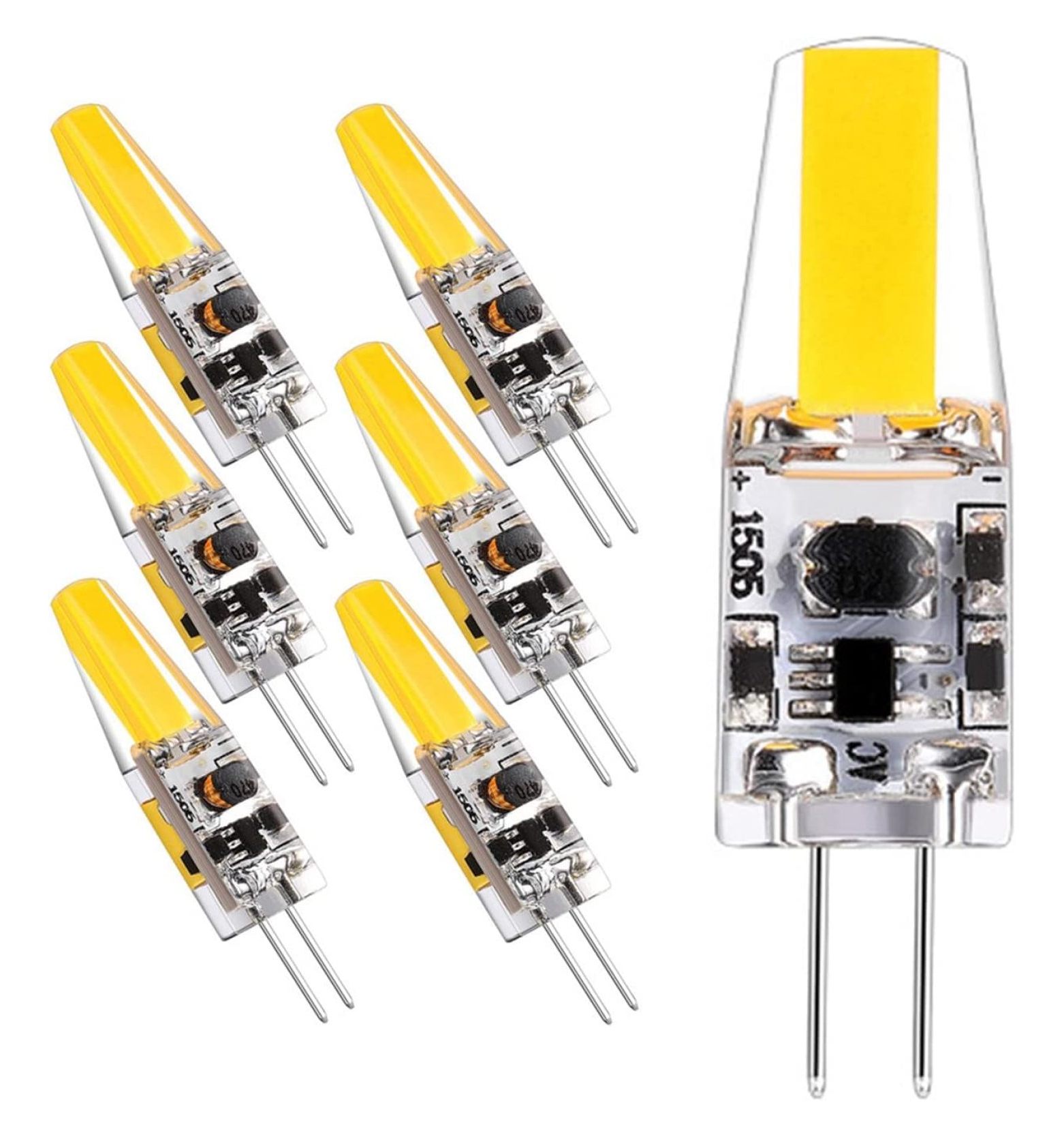 G4 LED Bulb Dimmable /DC 12V 6W 40W Halogen Bulb Replacement Warm White