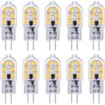 G4 LED Kitchen Hood Light Bulb 12V 2W Cool White 6000K, 200lm, BiPin