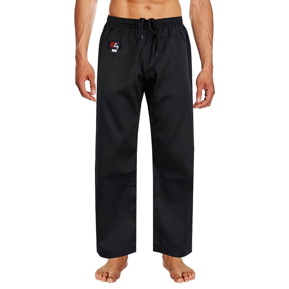 G4 VISION Adult Karate Trousers Martial Arts Student Karate Suit GI Aikido Pant Kung Fu