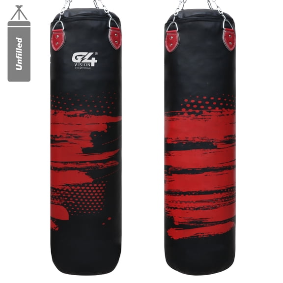 G4 VISION Boxing Punch Bag Punching Bag Heavy Training Gloves Speed Set Kicking MMA Workout (5ft)…
