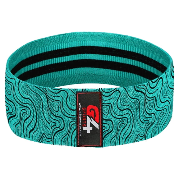 G4 VISION Hip Circle Exercise Resistance Bands for Legs and Butt, Home Gym Workout Booty Bands