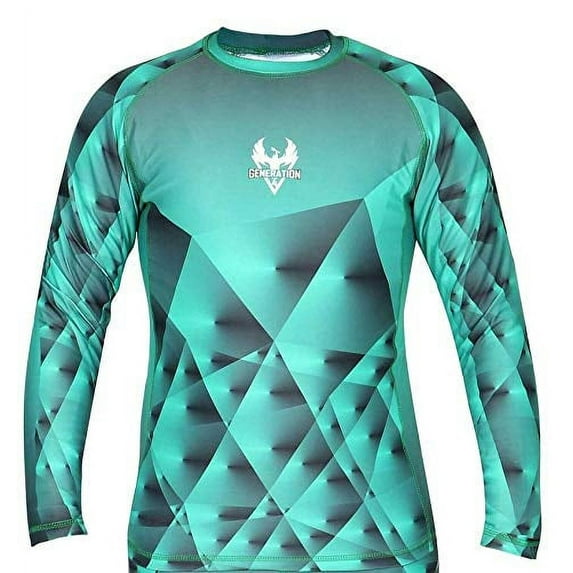 G4 Vision Rash Guard Men's Fitness Compression Trouser Base Layer MMA Boxing Shirt