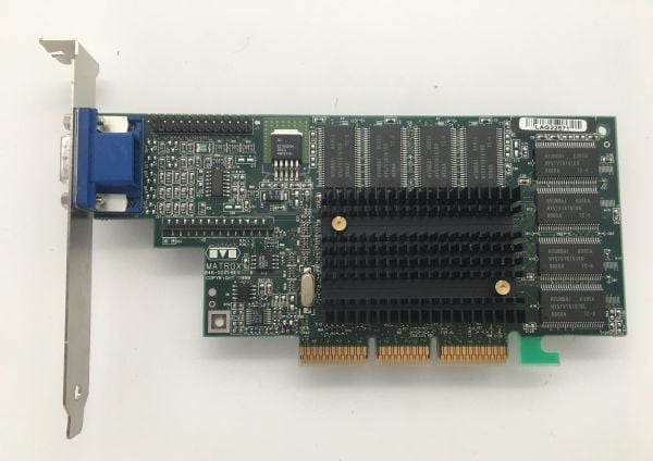 Carte Graphique Matrox G4+M4A 16DG AGP – 846-0201 Rev. A – Testée Fonctionnelle