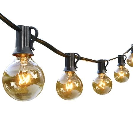 G40 string light 50FT 50Bulbs Tungsten Decor For Garden Party Wedding