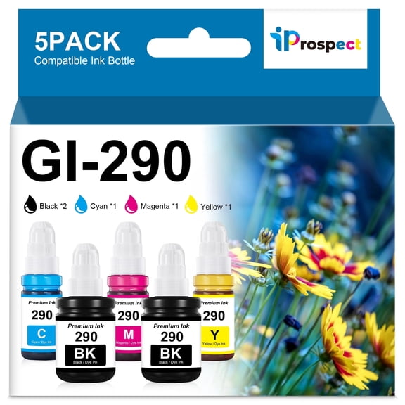 G4210 Printers Ink Compatible Replacements for GI290 GI-290 Refill Ink Bottle for G4210 G3200 G4200 G2200 G1200