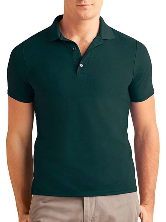 G458 Gildan Adult Performance Double Pique Polo Forest Green 2XL