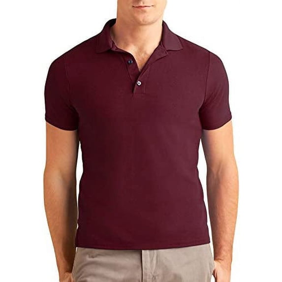 G458 Gildan Adult Performance Double Pique Polo Maroon 4XL
