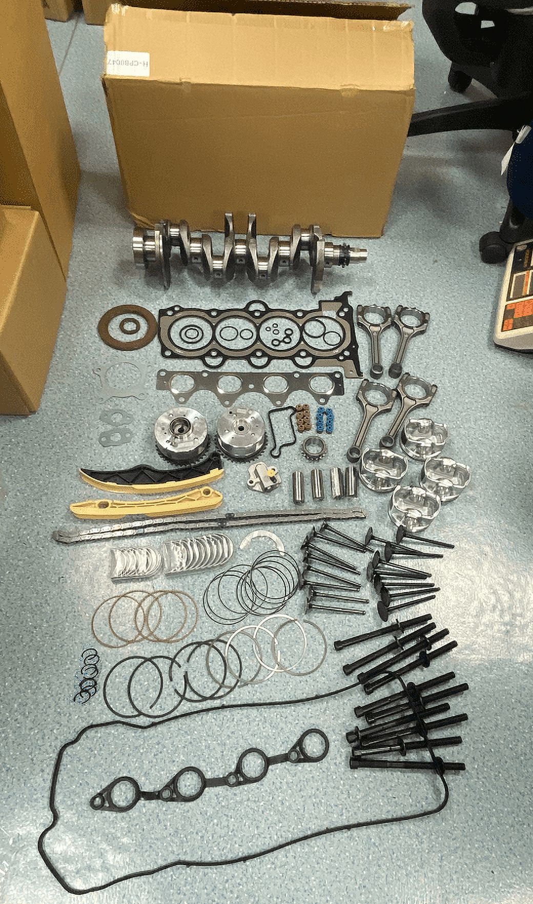 Buy 2.0L Engine Rebuild Overhaul Kit Crankshaft For 2014-19 Hyundai Kia Soul Tucson In Walton - Foto 8