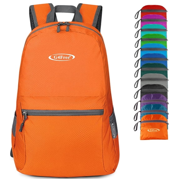 G4Free 20L Lightweight Packable Backpack Travel Hiking Daypack Foldable Backpack for Men Women