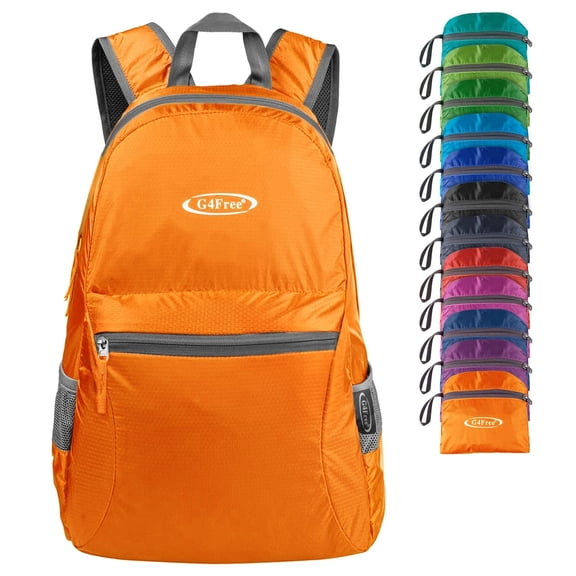 G4Free 20L Lightweight Packable Backpack Travel Hiking Daypack Foldable Backpack for Men Women